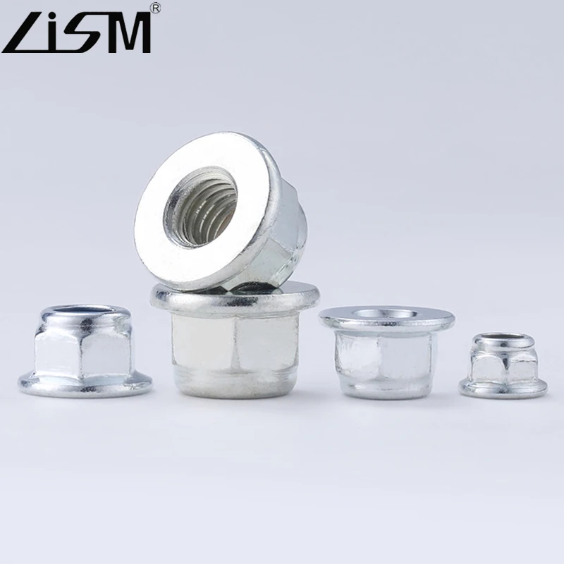 304 Stainless Steel Hexagon Screw Cap Flange Nylon Lock Nut Galvanized Non-Slip Lock Nut M3M6M8M10
304 Stainless Steel Hexagon Screw Cap Flange Nylon Lock Nut Galvanized Non-Slip Lock Nut M3M6M8M10