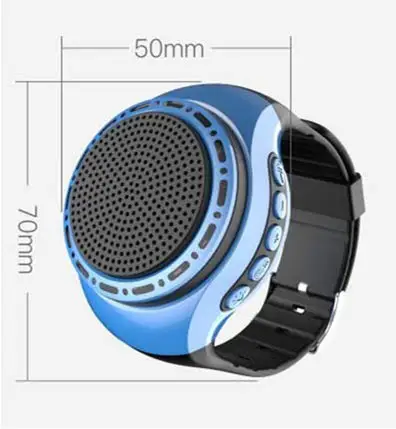 Wrist Portable Wearable Mini Sports Wireless Subwoofer Bluetooth Waterproof Speaker New Multifunctional Wireless Watch Speaker
Wrist Portable Wearable Mini Sports Wireless Subwoofer Bluetooth Waterproof Speaker New Multifunctional Wireless Watch Speaker