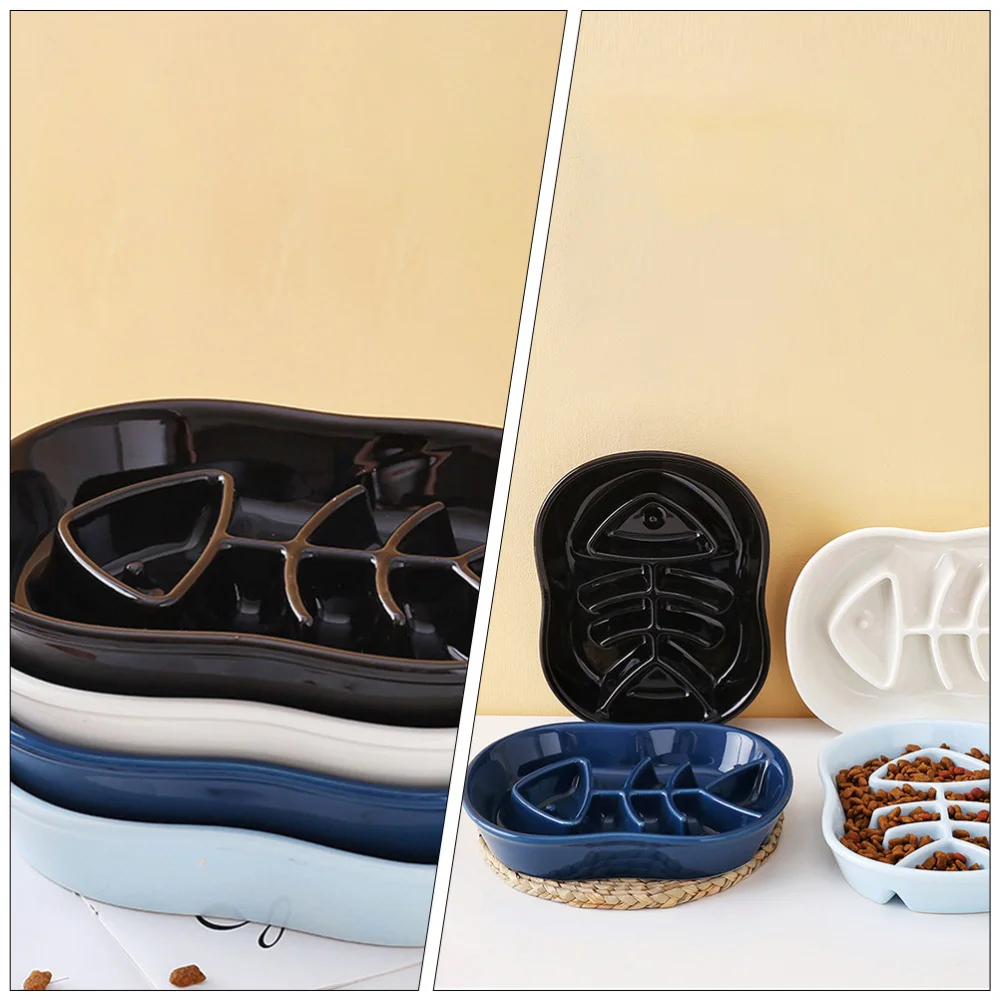 Ceramic Feeding Bowl Cat Bowl Anti-Skid Feeding Container Pet Supply (Black)
Ceramic Feeding Bowl Cat Bowl Anti-Skid Feeding Container Pet Supply (Black)