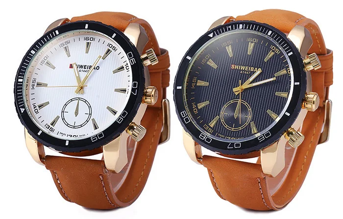Cool Business Men's Quartz Watch SHIWEIBAO Military Big Men's Watch Classic Luxury Sports Leather Strap Clock Watch Relogio 
Cool Business Men's Quartz Watch SHIWEIBAO Military Big Men's Watch Classic Luxury Sports Leather Strap Clock Watch Relogio