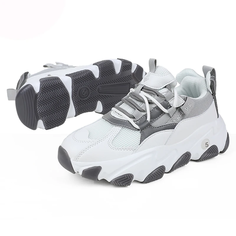 Platform Women Shoes High Quality Women Sneakers Old Daddy Shoes Ins Popular Lady Shoes Platform Sneakers Comfortable Breathable 
Platform Women Shoes High Quality Women Sneakers Old Daddy Shoes Ins Popular Lady Shoes Platform Sneakers Comfortable Breathable