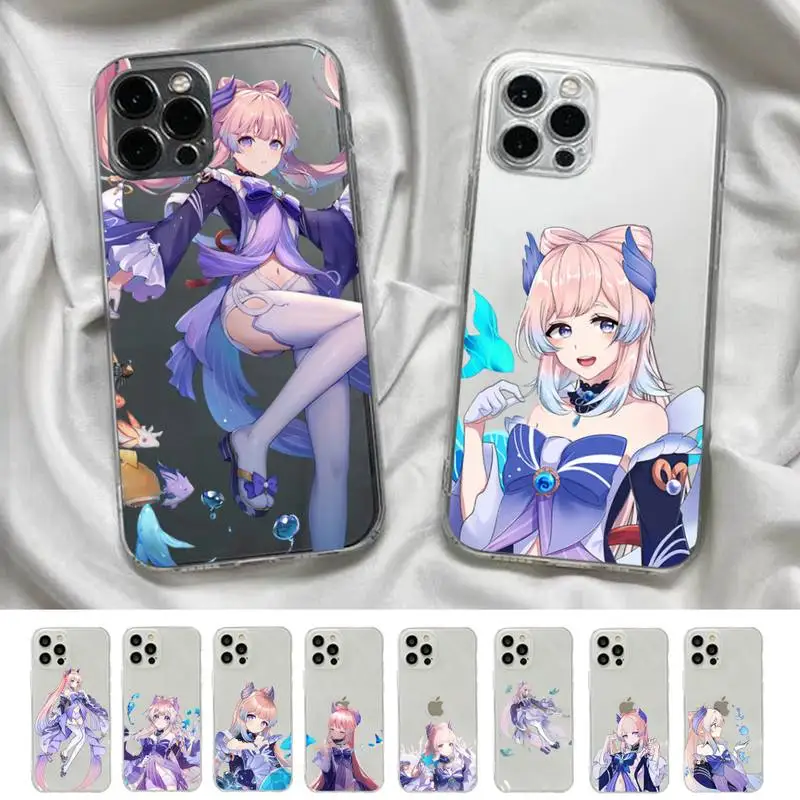 Sangonomiya Kokomi Genshin Impact Phone Case For iPhone X XS MAX 6 6s 7 7plus 8 8Plus 5 5S SE 2020 XR 11 12pro max Clear Coque
Sangonomiya Kokomi Genshin Impact Phone Case For iPhone X XS MAX 6 6s 7 7plus 8 8Plus 5 5S SE 2020 XR 11 12pro max Clear Coque