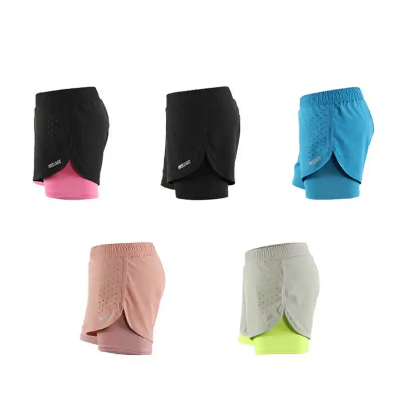 Men Women Running Shorts 2-in-1 Quick Drying Breathable Gym Training Exercise Jogging Cycling Sport Shorts with Longer Liner
Men Women Running Shorts 2-in-1 Quick Drying Breathable Gym Training Exercise Jogging Cycling Sport Shorts with Longer Liner