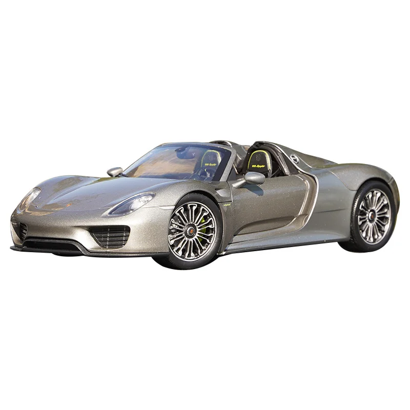 1/18 scale alloy die-casting simulation car model Porsche 918 WELLY convertible sports car high-end collection holiday gift
1/18 scale alloy die-casting simulation car model Porsche 918 WELLY convertible sports car high-end collection holiday gift
