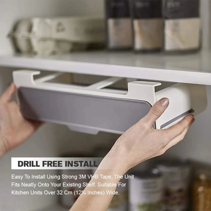 1pcs Kitchen Storage Rack Under-Shelf Spice Organizer Self-Adhesive Under Desk Drawer Hidden Storage Makeup Self Holder
1pcs Kitchen Storage Rack Under-Shelf Spice Organizer Self-Adhesive Under Desk Drawer Hidden Storage Makeup Self Holder