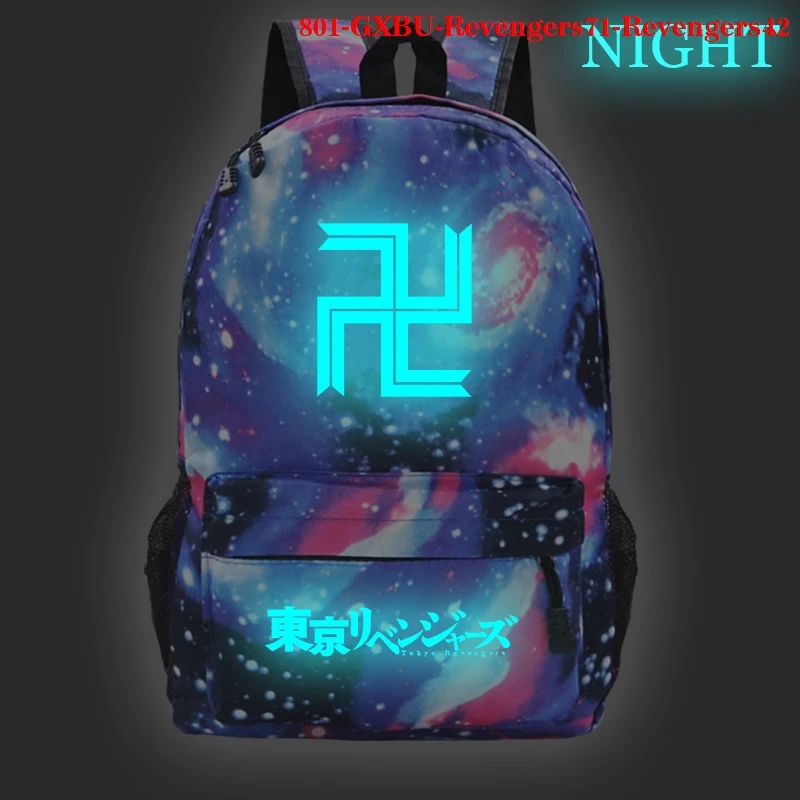 Luminous Students Tokyo Revengers Backpack for Girls Boys Teens Anime Schoolbags Kids Book Rucksack Children Back to School Gift
Luminous Students Tokyo Revengers Backpack for Girls Boys Teens Anime Schoolbags Kids Book Rucksack Children Back to School Gift