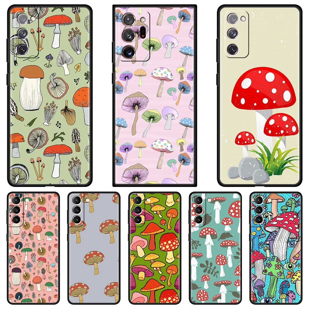 Cute Mushroom Fitted Capa for Samsung S21 S20 FE Soft Phone Case For Galaxy S10 S9 S8 Plus S10e S7 Edge Tpu Cover
Cute Mushroom Fitted Capa for Samsung S21 S20 FE Soft Phone Case For Galaxy S10 S9 S8 Plus S10e S7 Edge Tpu Cover