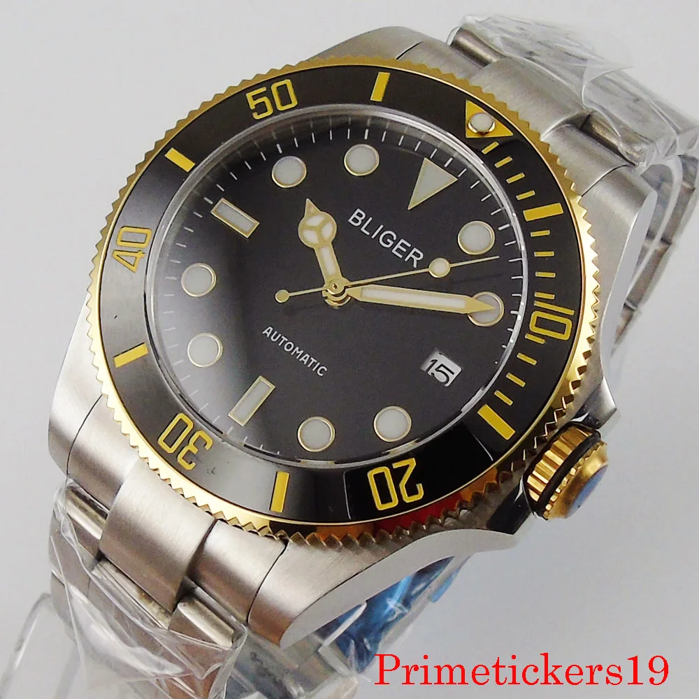 bliger 43mm automatic men watch miyota 8215 movement black dial sapphire crystal date window steel band
bliger 43mm automatic men watch miyota 8215 movement black dial sapphire crystal date window steel band