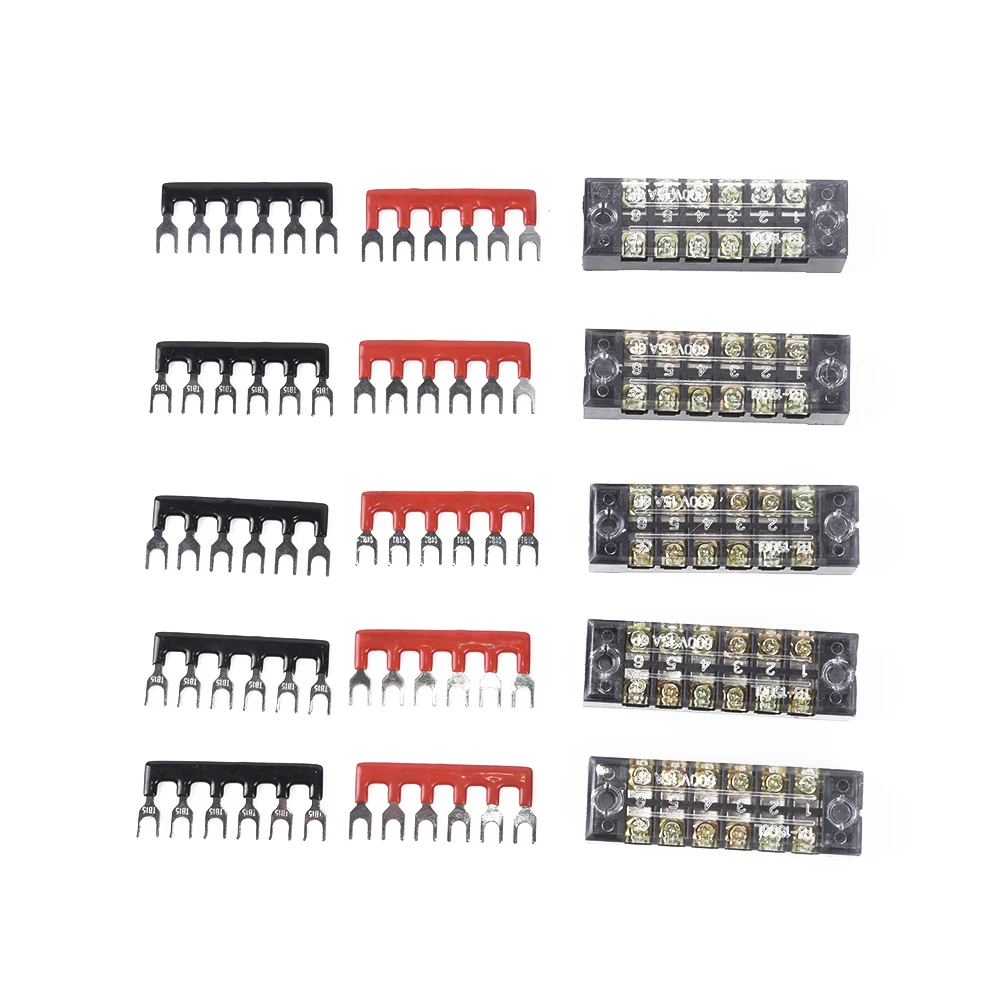 6Points Screw Terminal Blocks Auto Marine Power Distribution Terminal Block Set 15A 600V Useful High Quality Fashion
6Points Screw Terminal Blocks Auto Marine Power Distribution Terminal Block Set 15A 600V Useful High Quality Fashion