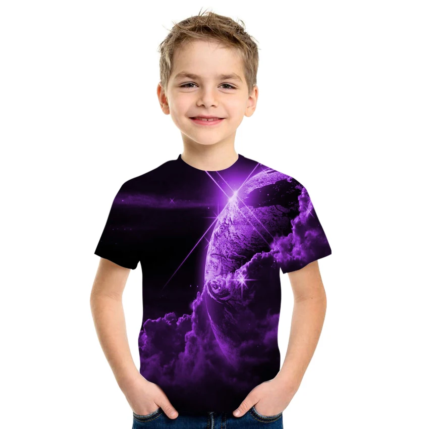 2021 summer 3D printed T-shirt for boys and girls, quick-drying printing starry sky pattern, cool hip-hop size 4T-16T
2021 summer 3D printed T-shirt for boys and girls, quick-drying printing starry sky pattern, cool hip-hop size 4T-16T