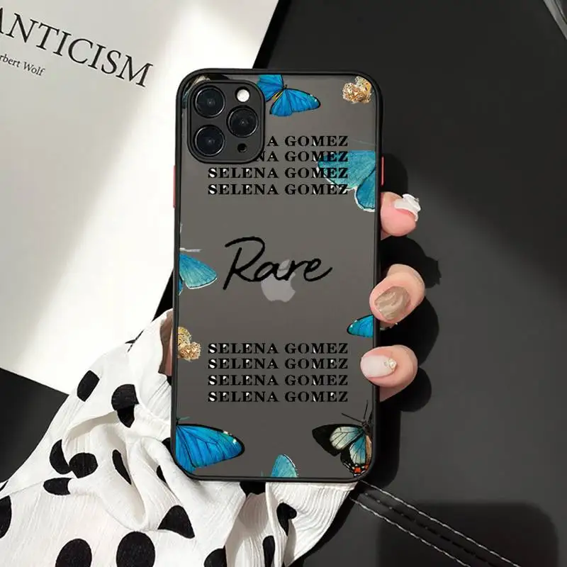 Selena Gomez - Rare luxury shell Phone Cases funda matte transparent For iphone 7 8 11 12 plus mini x xs xr pro max cover
Selena Gomez - Rare luxury shell Phone Cases funda matte transparent For iphone 7 8 11 12 plus mini x xs xr pro max cover