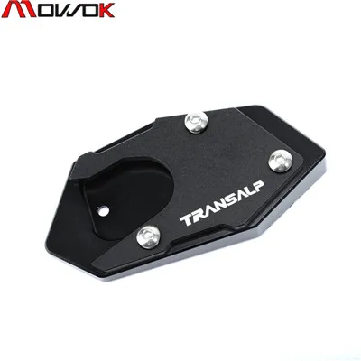 Для Transalp XLV 600 650 700 TRANSALP / DOMINATOR NX 650 / FMX 650 CNC боковая подставка увеличитель пластина Kickstand расширение 
Для Transalp XLV 600 650 700 TRANSALP / DOMINATOR NX 650 / FMX 650 CNC боковая подставка увеличитель пластина Kickstand расширение