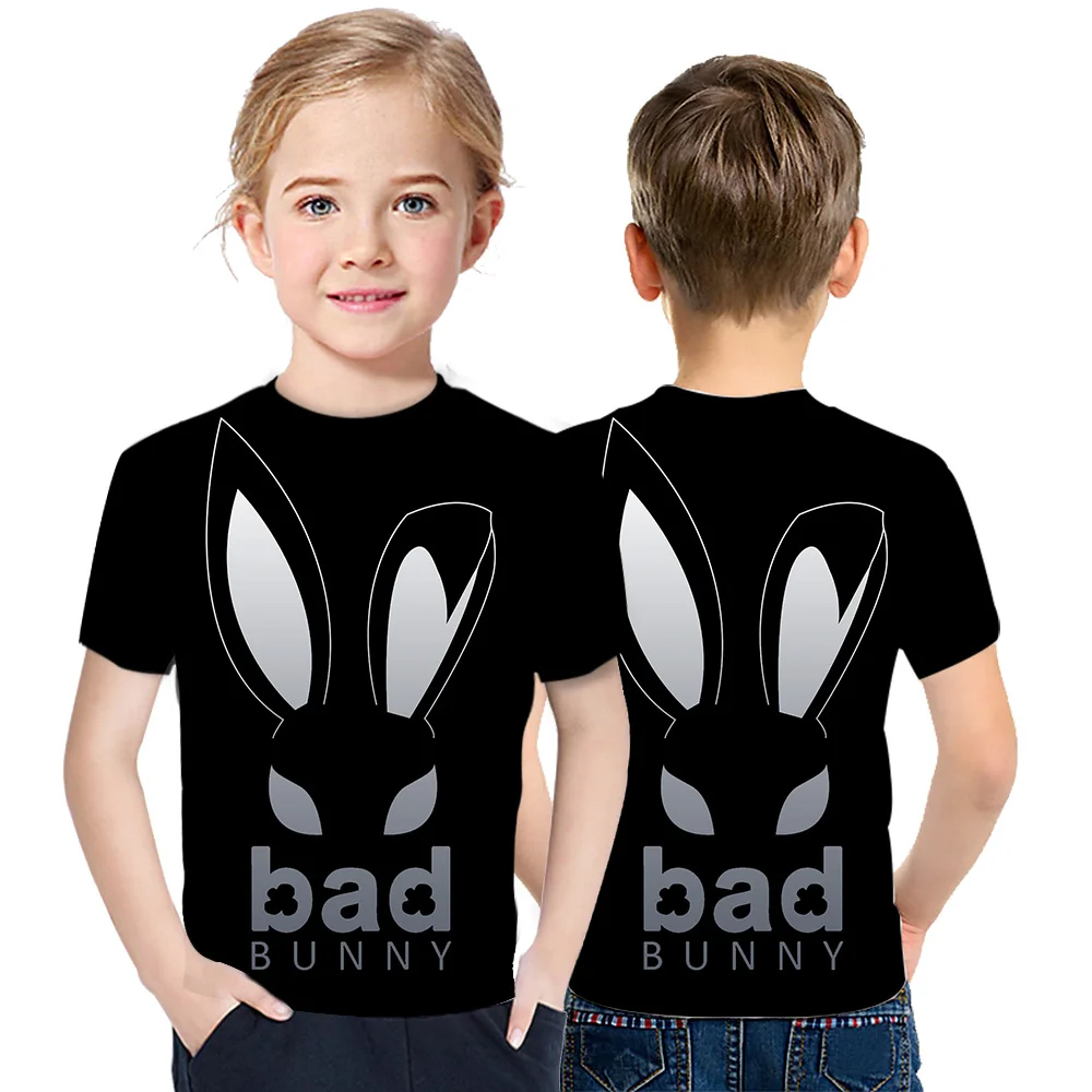 Boys And Girls T-Shirt 3D Print Design Bad Bunny Rap Singer Hip-Hop Fashion Children's Short Sleeve Street Style Cool Top
Boys And Girls T-Shirt 3D Print Design Bad Bunny Rap Singer Hip-Hop Fashion Children's Short Sleeve Street Style Cool Top