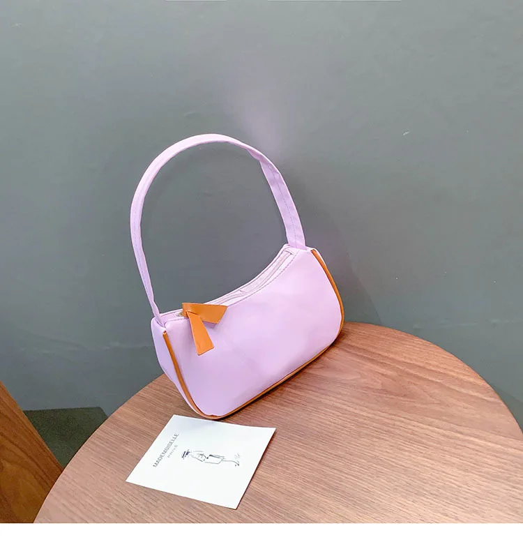 women bag simple PU Baguette Fashion Patchwork Zipper solid soft shoulder bag handbag purse Korean ladylike designer bag
women bag simple PU Baguette Fashion Patchwork Zipper solid soft shoulder bag handbag purse Korean ladylike designer bag