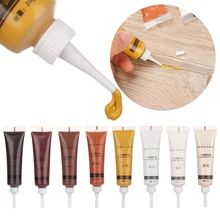 1PC Wood Product Scratch Filler Remover Wooden Furniture Touch Up Tool Marker Pen Cream Wax Repair Polymer Resin Fast Repair