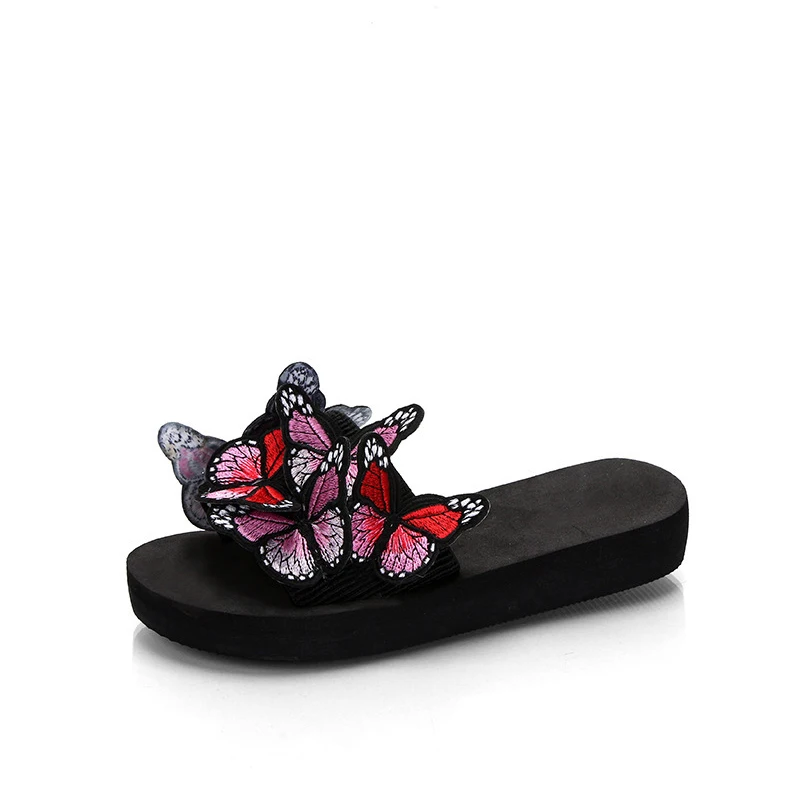 Slippers Women's Butterfly Colorful Slides Flat Ladies Sandals Platform Female Shoes Summer Beach Woman Sandalias Mujer
Slippers Women's Butterfly Colorful Slides Flat Ladies Sandals Platform Female Shoes Summer Beach Woman Sandalias Mujer