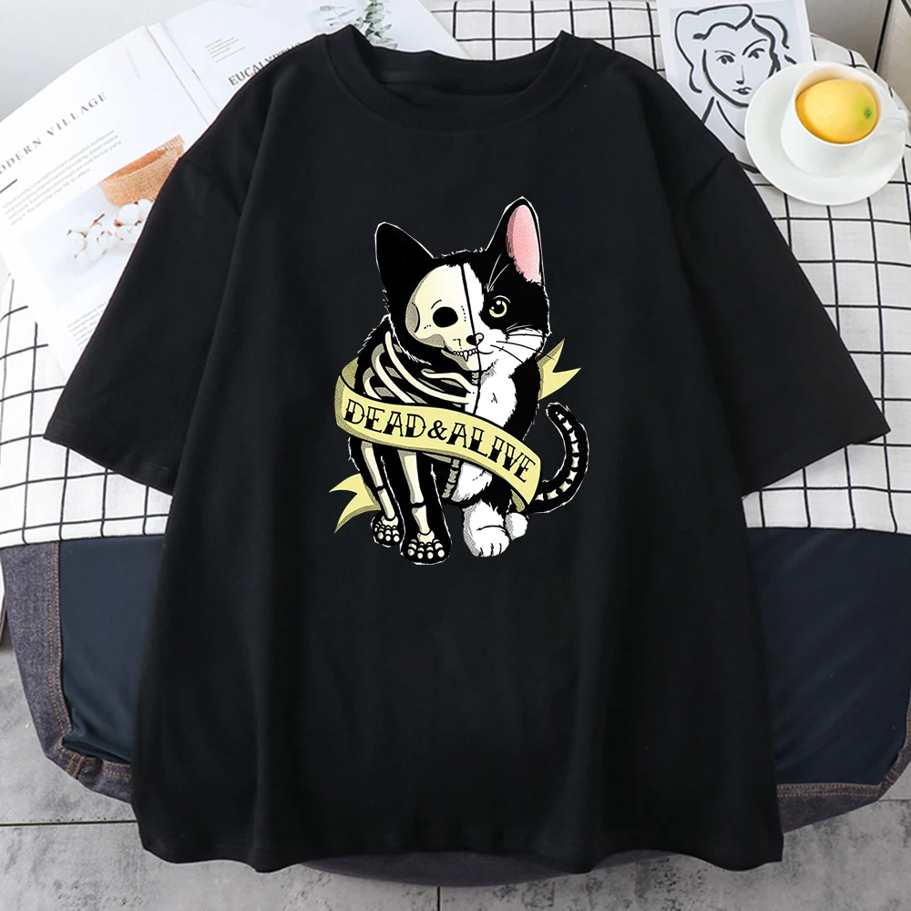 Schrodinger Cat Funny Print T-Shirts Men Summer Brand Casual Wears Loose Crewneck Streetwear New Pattern Male T-Shirt
Schrodinger Cat Funny Print T-Shirts Men Summer Brand Casual Wears Loose Crewneck Streetwear New Pattern Male T-Shirt