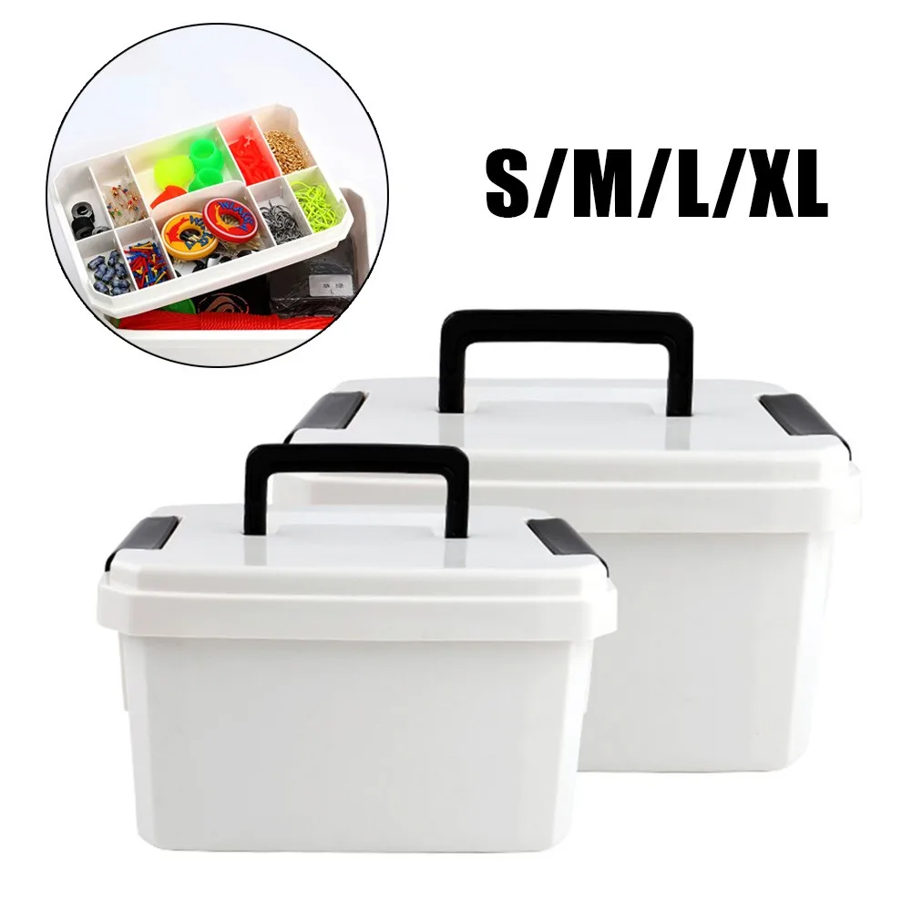 Fishing Tackle Box With Handle Fish Gear Box Carp Fishing Tools Storage Boxes 2 Layers Multifunction Bait Lures Container Case
Fishing Tackle Box With Handle Fish Gear Box Carp Fishing Tools Storage Boxes 2 Layers Multifunction Bait Lures Container Case