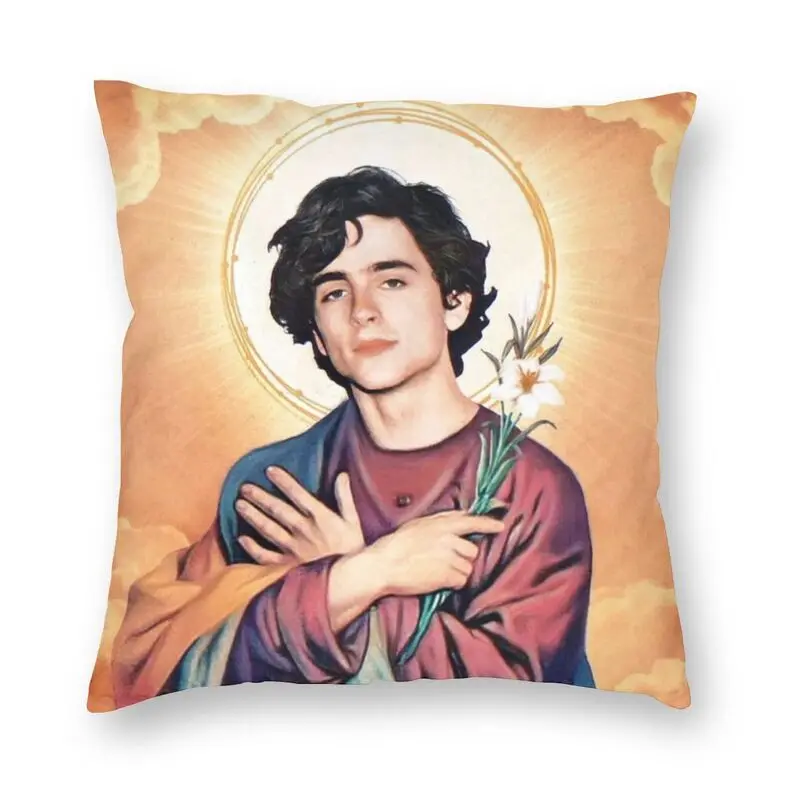 Saint Timothee Chalamet Pillow Cover Decoration 90s TV Actor Cushions Throw Pillow for Living Room Double-sided Printing
Saint Timothee Chalamet Pillow Cover Decoration 90s TV Actor Cushions Throw Pillow for Living Room Double-sided Printing