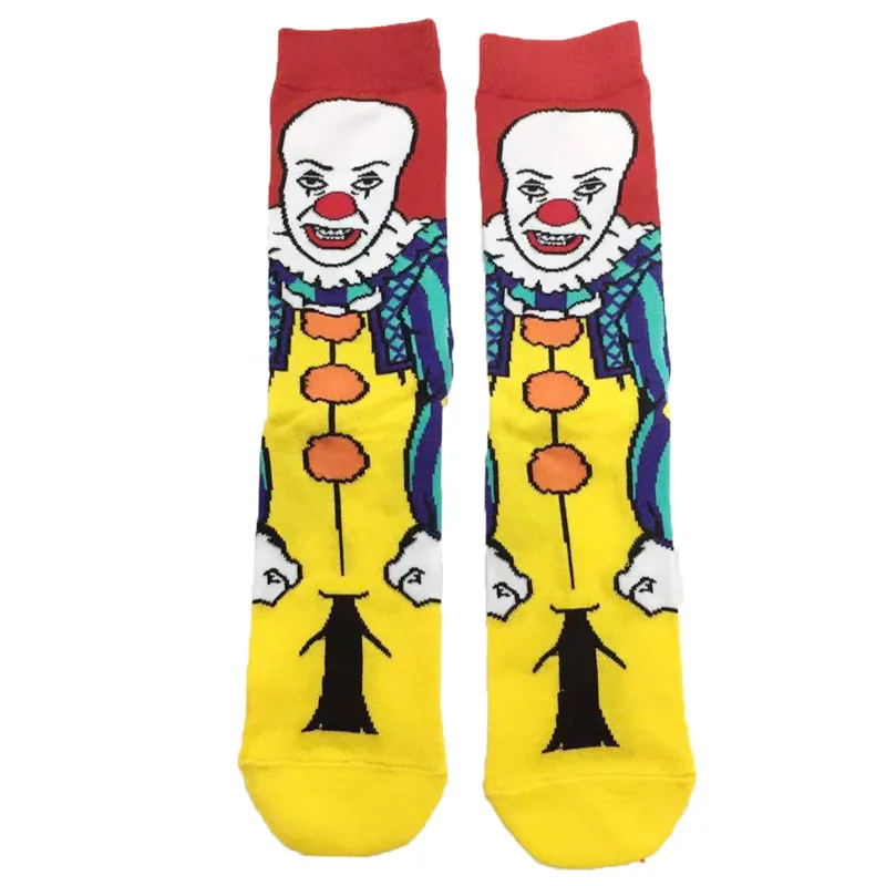 Horror Movie Clown Cartoon Socks Fashion Long Casual Dress Skateboard Socks Colorful Unisex Stockings Friends Gift New W1217
Horror Movie Clown Cartoon Socks Fashion Long Casual Dress Skateboard Socks Colorful Unisex Stockings Friends Gift New W1217