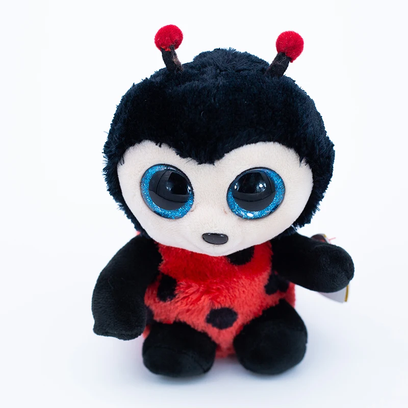 New 6"15cm TY Big Glitter Eyes Cute Bee ladybug Plush Stuffed Animal Collectible Insect series Doll Toy Christmas Birthday Gift
New 6"15cm TY Big Glitter Eyes Cute Bee ladybug Plush Stuffed Animal Collectible Insect series Doll Toy Christmas Birthday Gift