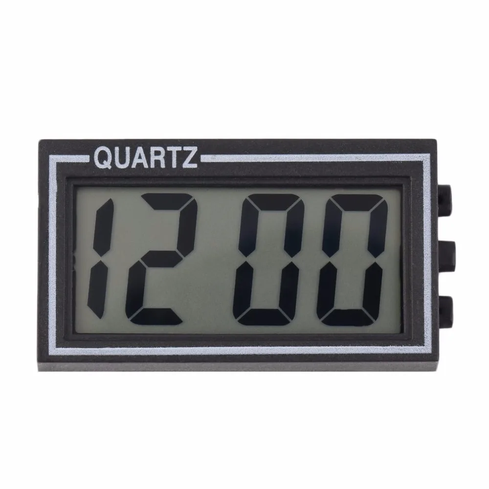 Black Plastic Small Size Digital LCD Table Car Dashboard Desk Date Time Calendar Small Clock With Calendar Function
Black Plastic Small Size Digital LCD Table Car Dashboard Desk Date Time Calendar Small Clock With Calendar Function