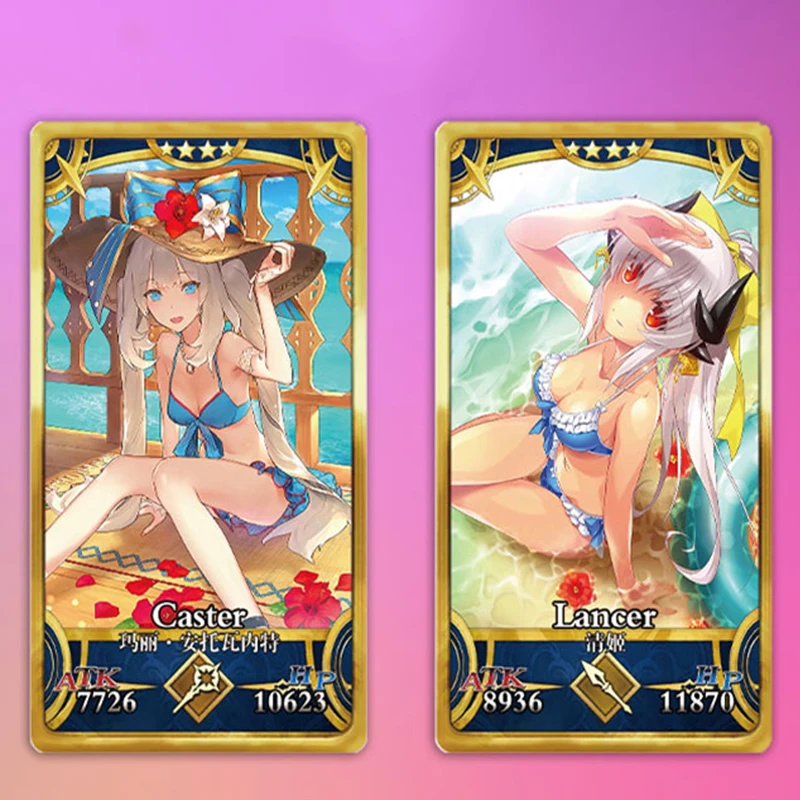 Summon Saint Quartz Collection Cards Fate Grandorder Child Kids Birthday Gift Game Cards Table Toys For Christmas
Summon Saint Quartz Collection Cards Fate Grandorder Child Kids Birthday Gift Game Cards Table Toys For Christmas