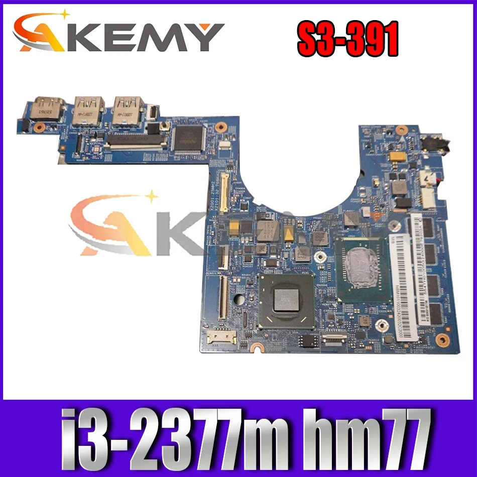 AKEMY материнская плата для ноутбука для acer asipre s3-391 NBM1011005 intel i3-2377m hm77 gma hd 3000 ddr3
AKEMY материнская плата для ноутбука для acer asipre s3-391 NBM1011005 intel i3-2377m hm77 gma hd 3000 ddr3