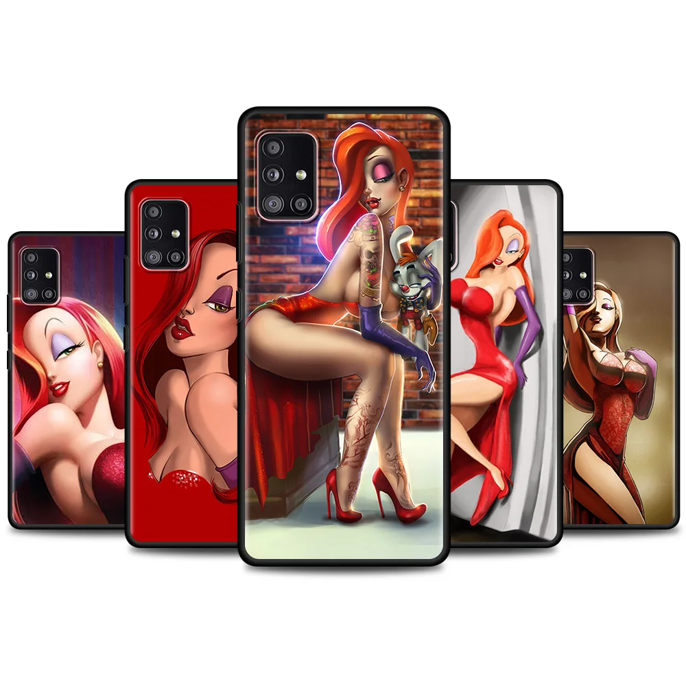 Phone Case For Samsung Galaxy A71 A51 A41 A31 A21s A52s A03s A72 A52 A32 A12 A02 Silicone Cover Black Fundas Jessica Rabbit Sexy
Phone Case For Samsung Galaxy A71 A51 A41 A31 A21s A52s A03s A72 A52 A32 A12 A02 Silicone Cover Black Fundas Jessica Rabbit Sexy