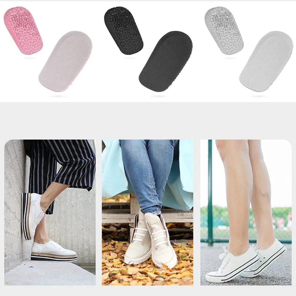 1 Pair Breathable Half Shoe Insoles Heighten Heel Insert Sports Shoes Pad Cushion Unisex 1.5-3.5cm Height Increase Lifts Insole
1 Pair Breathable Half Shoe Insoles Heighten Heel Insert Sports Shoes Pad Cushion Unisex 1.5-3.5cm Height Increase Lifts Insole
