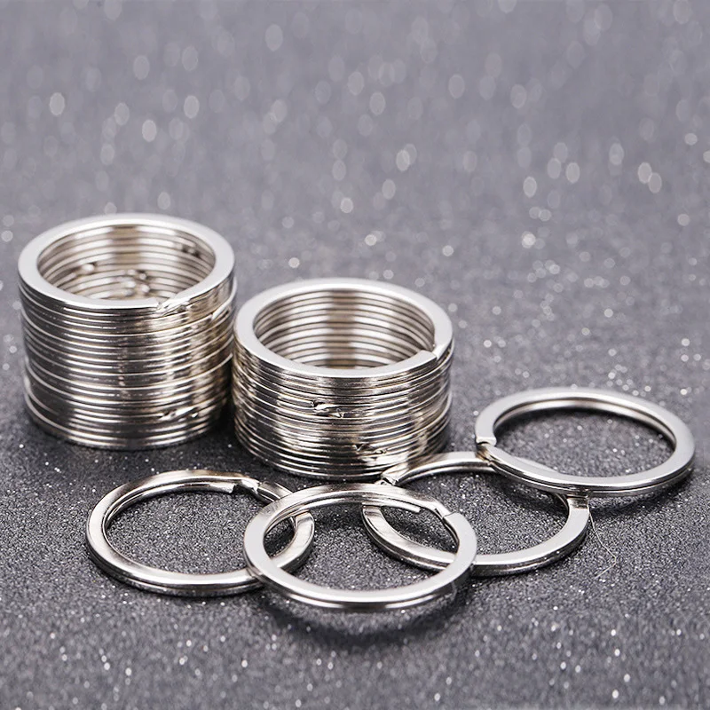 100Pcs Key Ring Top Silver Key Chain Flat Rings for Keychains Round 25mm Diy Split Keyrings Jewelry Llaveros Hombre Chaveir
100Pcs Key Ring Top Silver Key Chain Flat Rings for Keychains Round 25mm Diy Split Keyrings Jewelry Llaveros Hombre Chaveir