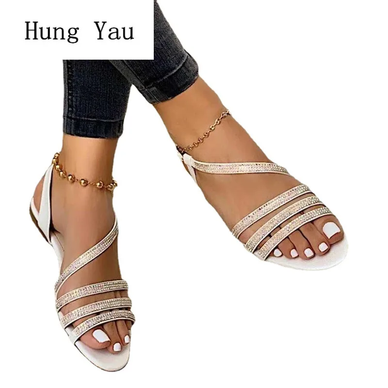 Women Sandals Flip Flops Slippers Flats Shoes Summer Fashion Wedges Crystal Bling Slides Lady Casual Buckle Strap Female
Women Sandals Flip Flops Slippers Flats Shoes Summer Fashion Wedges Crystal Bling Slides Lady Casual Buckle Strap Female