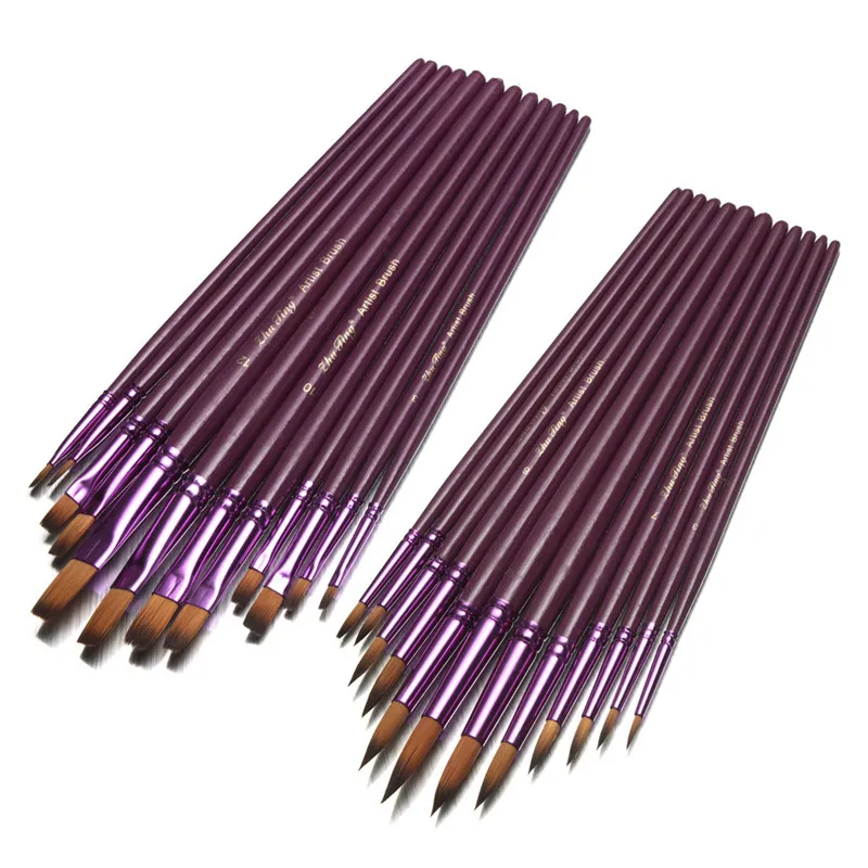 12pcs/lot Different Size Artist Fine Paint Brush Pen Set For Watercolor Acrylic Oil Painting Drawing DIY Craft Supplies
12pcs/lot Different Size Artist Fine Paint Brush Pen Set For Watercolor Acrylic Oil Painting Drawing DIY Craft Supplies