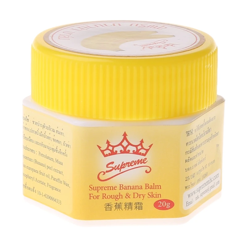 Natural Banana Oil Moisturizing Cracked Heel Balm Foot Hand Skin Repair Cream Anti-Drying Smooth Dead Skin Removal Ointment
Natural Banana Oil Moisturizing Cracked Heel Balm Foot Hand Skin Repair Cream Anti-Drying Smooth Dead Skin Removal Ointment