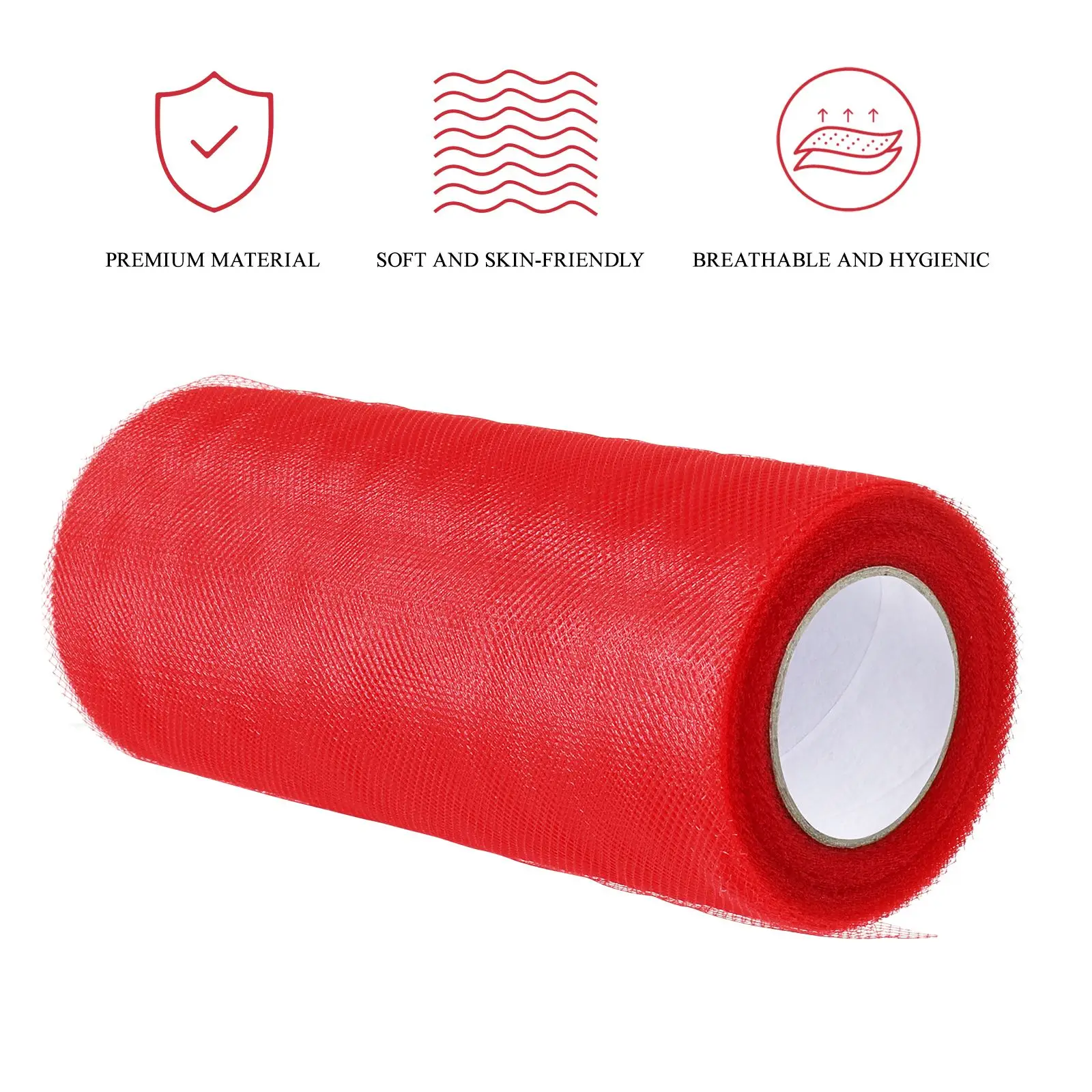 1 Roll Spool Tulle Vibrant 6 Inch Durable Spool Fabric Tulle Fabric for Wedding Craft Parties
1 Roll Spool Tulle Vibrant 6 Inch Durable Spool Fabric Tulle Fabric for Wedding Craft Parties