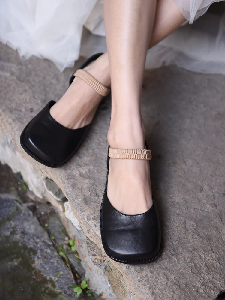 Artmu Original Genuine Leather Women Sandals Square Toe Soft Soles Low Heel Black Work Shoes Closed Toe 2021 New Ladies Sandals
Artmu Original Genuine Leather Women Sandals Square Toe Soft Soles Low Heel Black Work Shoes Closed Toe 2021 New Ladies Sandals