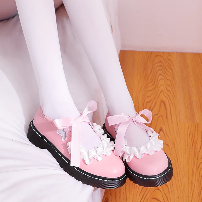 Spring Autumn Girls Lolita Shoes PU Leather Women Mary Janes Shoes Platform Woman Flats Round Toe Ladies Shoes Black Pink Red
Spring Autumn Girls Lolita Shoes PU Leather Women Mary Janes Shoes Platform Woman Flats Round Toe Ladies Shoes Black Pink Red