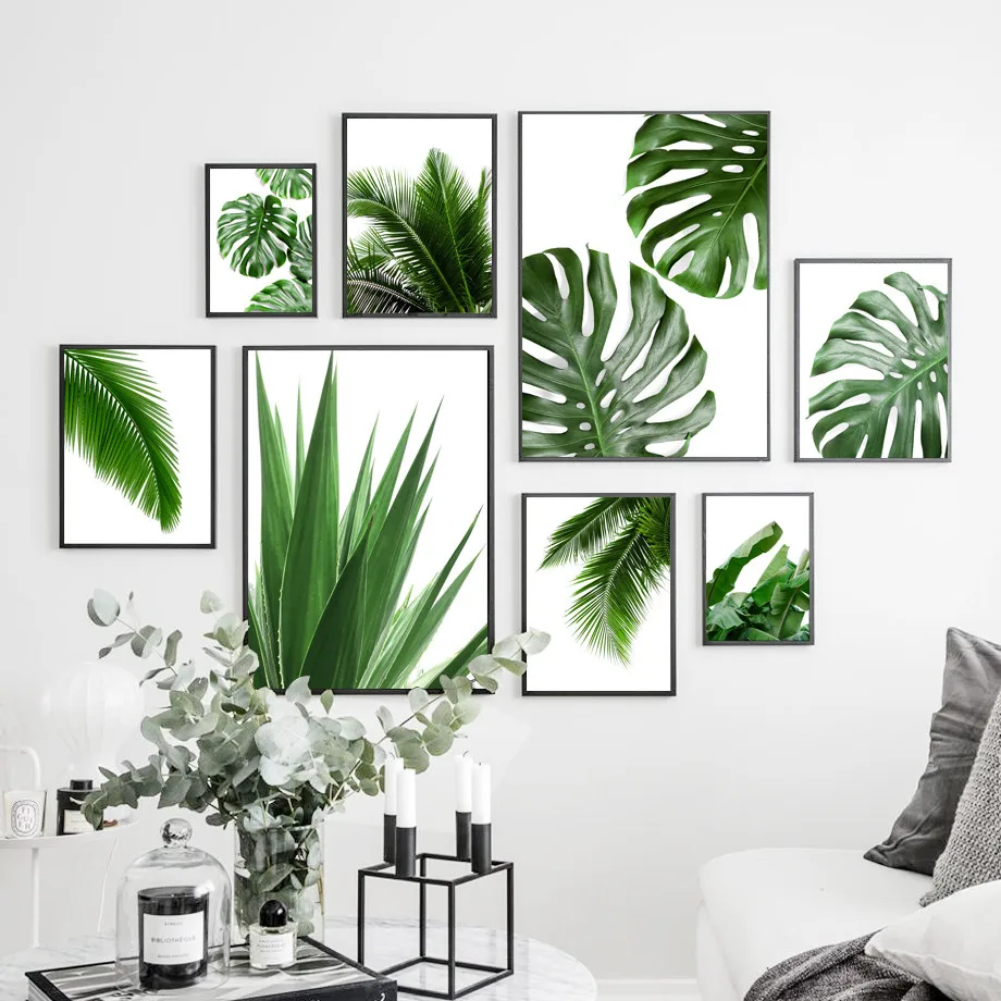 Green Plant Monstera Aloe Palm Leaf Wall Art Canvas Painting Tropical Nordic Posters And Prints Wall Pictures For Living Room
Green Plant Monstera Aloe Palm Leaf Wall Art Canvas Painting Tropical Nordic Posters And Prints Wall Pictures For Living Room