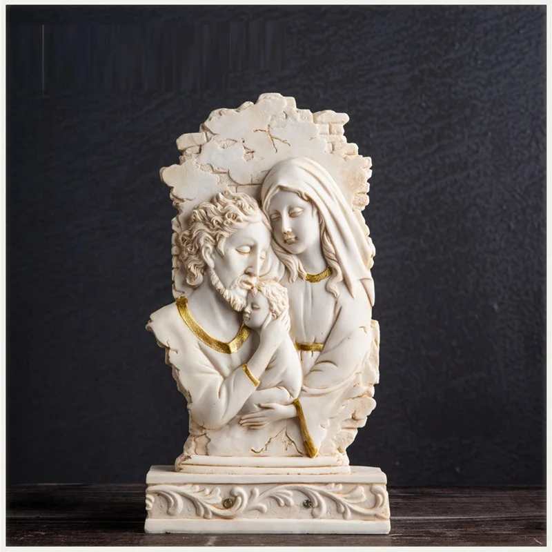 CHRISTIANITY SERIES FIGURE ART SCULPTURE JESUS VIRGIN MARY JOSEPH FIGURINE RESIN CRAFTS GARDEN DECORATIONS FOR HOME R3744
CHRISTIANITY SERIES FIGURE ART SCULPTURE JESUS VIRGIN MARY JOSEPH FIGURINE RESIN CRAFTS GARDEN DECORATIONS FOR HOME R3744