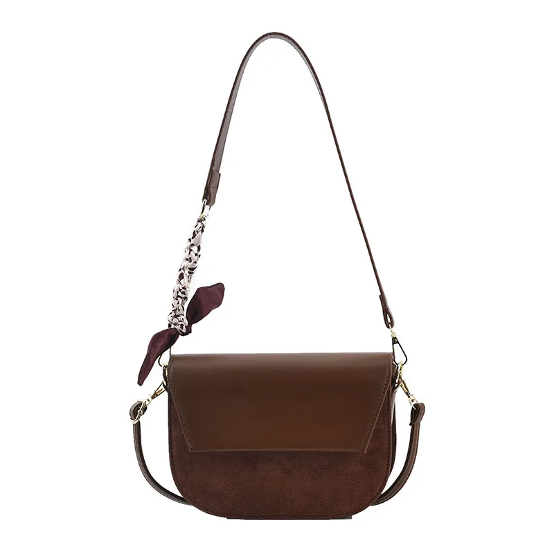 Vintage Saddle Bag Small PU Leather Crossbody Bags Luxury Brand for Women 2021 Winter Trends Lady Designer Handbag and Purses 
Vintage Saddle Bag Small PU Leather Crossbody Bags Luxury Brand for Women 2021 Winter Trends Lady Designer Handbag and Purses