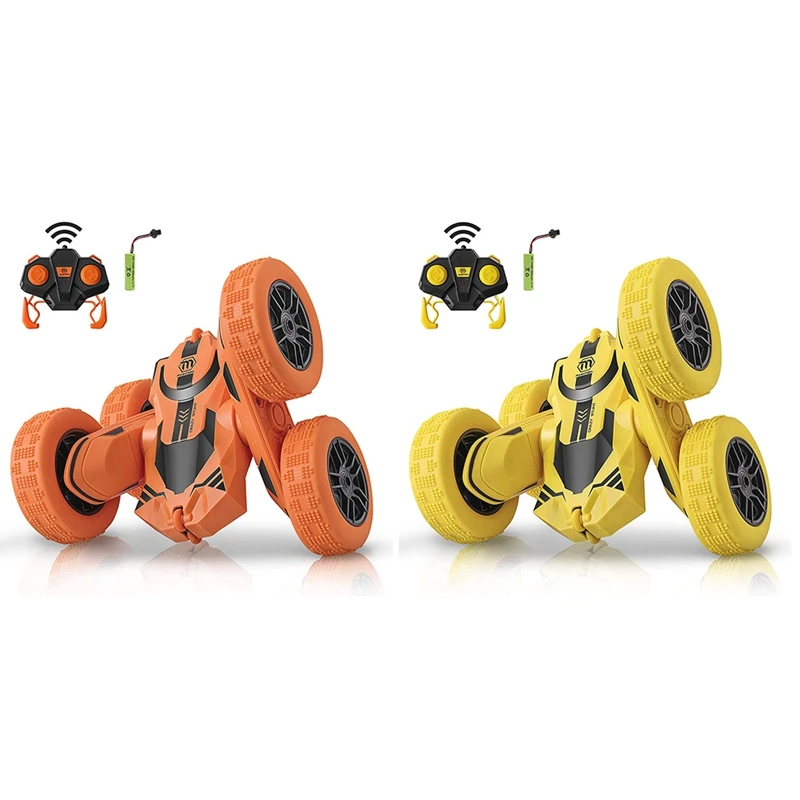 Remote Control 4Wd Off-Road 360° Flip 4 Wheel Drive Rc Stunt Car with Rechargeable Battery, Gift for Children
Remote Control 4Wd Off-Road 360° Flip 4 Wheel Drive Rc Stunt Car with Rechargeable Battery, Gift for Children
