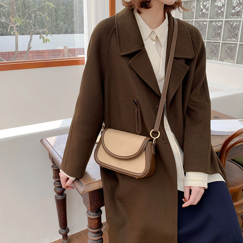 2021 new saddle bag female wild fashion one shoulder messenger bag retro niche design underarm bag
2021 new saddle bag female wild fashion one shoulder messenger bag retro niche design underarm bag
