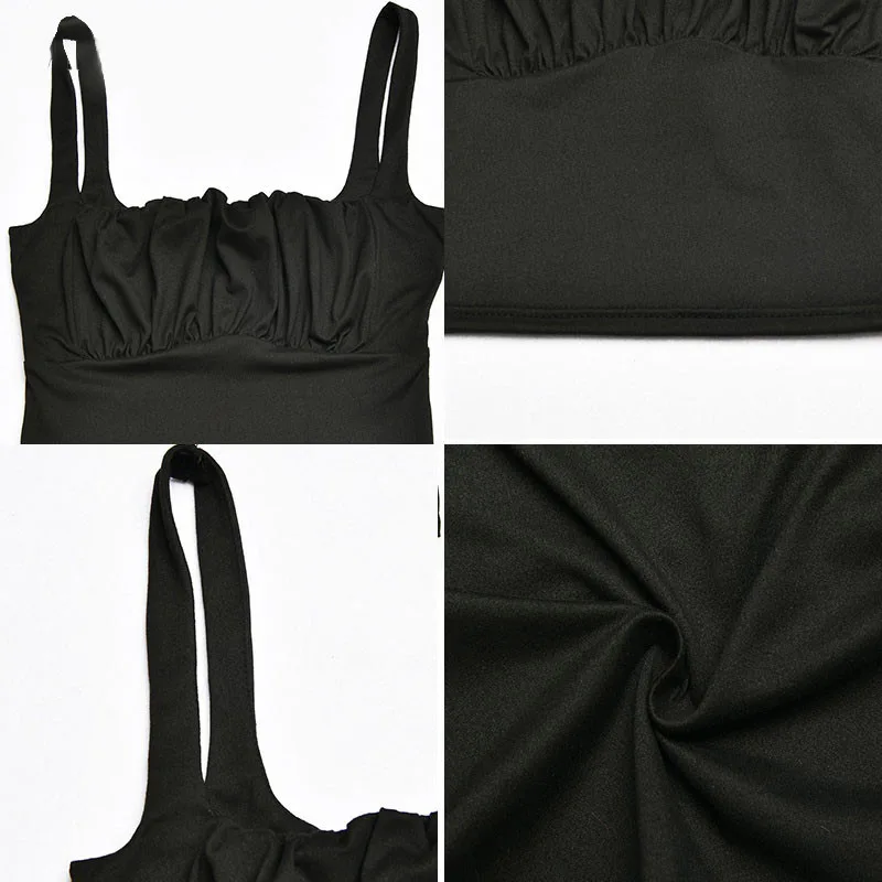 Black Sexy Ruched Crop Tops Women Strapless Backless Summer Tank Top Tees Green Slim Casual Beach Camisole Streetwear Female
Black Sexy Ruched Crop Tops Women Strapless Backless Summer Tank Top Tees Green Slim Casual Beach Camisole Streetwear Female