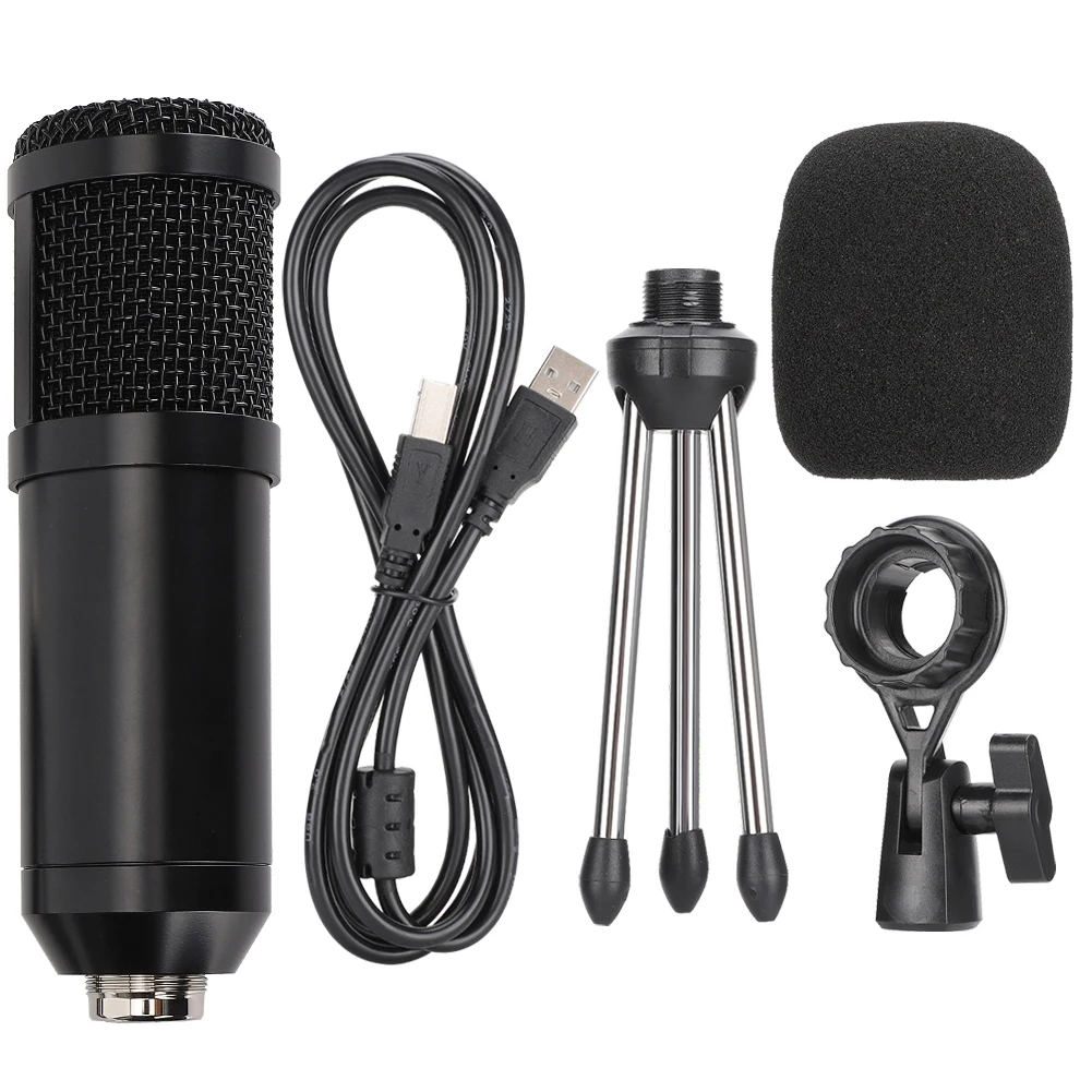 BM-800 USB конденсаторный микрофон, бесплатный микрофон со штативом для записи караоке
BM-800 USB конденсаторный микрофон, бесплатный микрофон со штативом для записи караоке