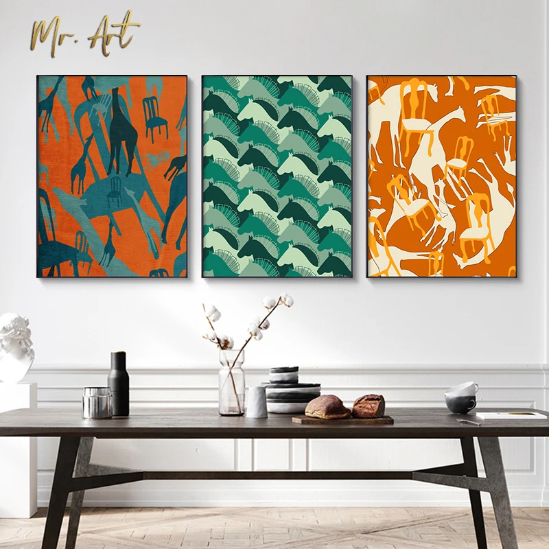 Abstract Nordic Animal Canvas Painting Contemporary Art Decoration Pictures Posters and Prints Living Room Bedroom Wall Poster
Abstract Nordic Animal Canvas Painting Contemporary Art Decoration Pictures Posters and Prints Living Room Bedroom Wall Poster