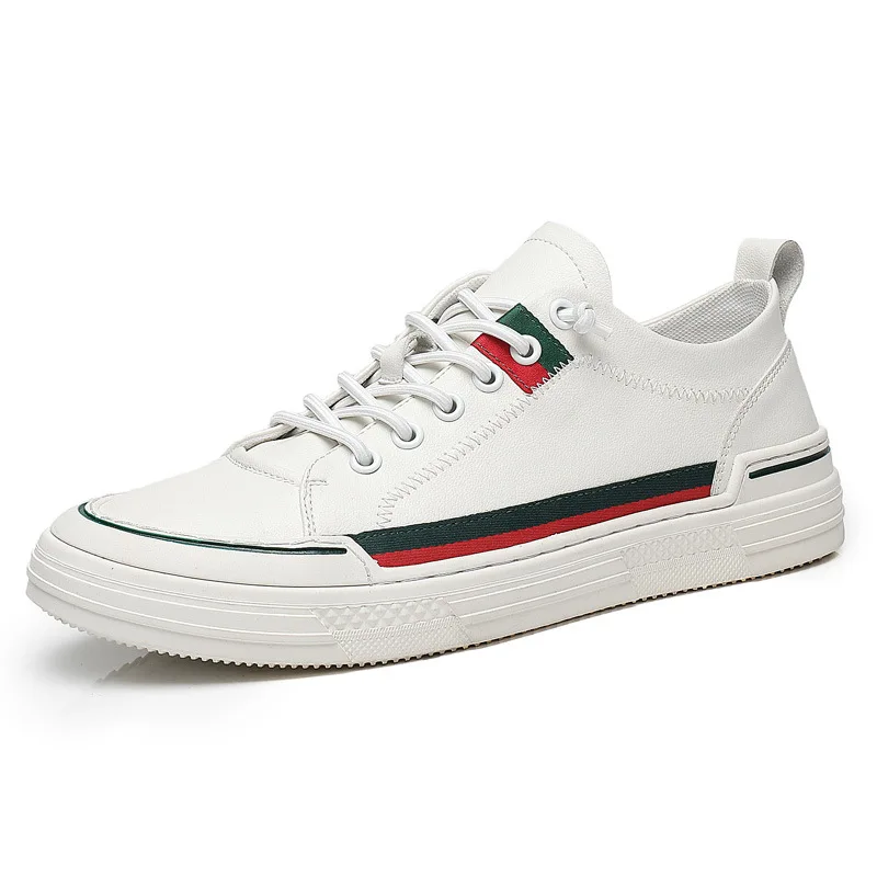 Fashion Men's Leather Casual Breathable Board Shoes with A Hundred Small White Carrefour Shoes Zapatillas De Deporte Loafers
Fashion Men's Leather Casual Breathable Board Shoes with A Hundred Small White Carrefour Shoes Zapatillas De Deporte Loafers