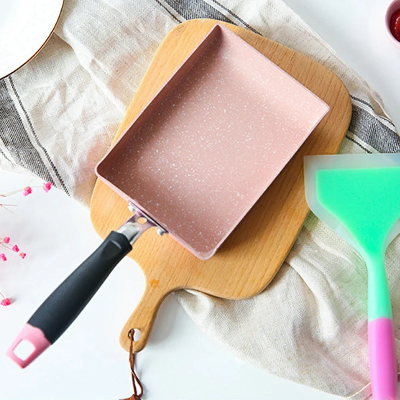 Japanese Style Omelette Tamagoyaki Home Breakfast Aluminum Alloy Frying Pan Kitchen Non-stick Maifanite Stone Small Cooking Tool
Japanese Style Omelette Tamagoyaki Home Breakfast Aluminum Alloy Frying Pan Kitchen Non-stick Maifanite Stone Small Cooking Tool
