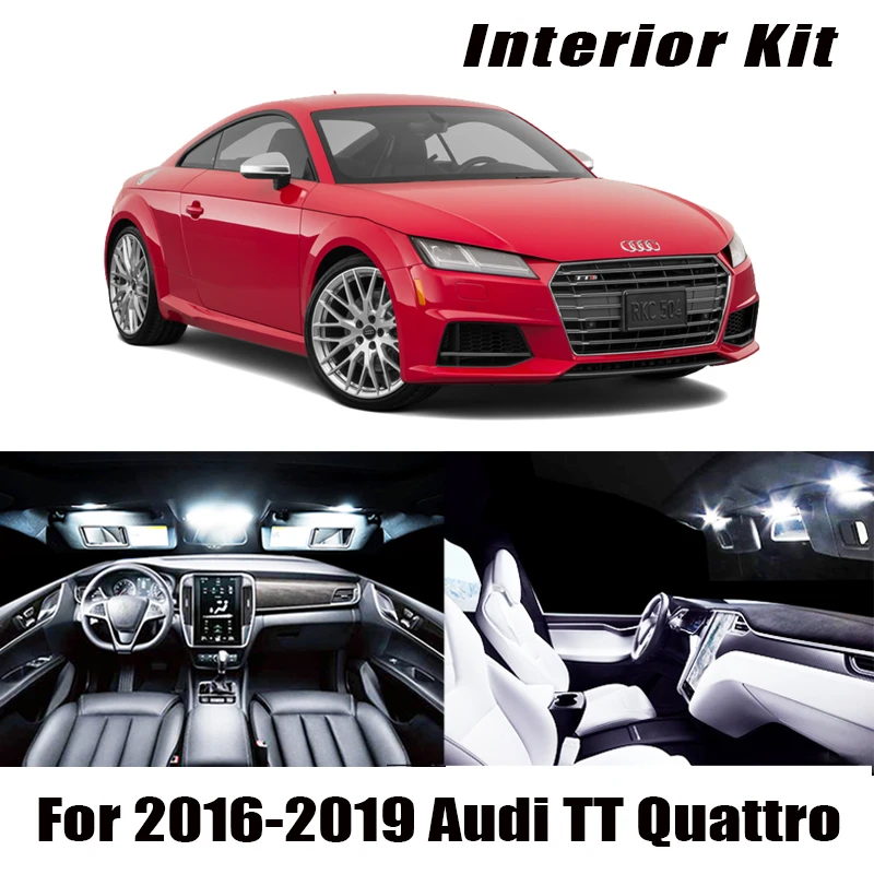 Комплект светодиодного освещения для салона автомобиля 8x Canbus без ошибок посылка