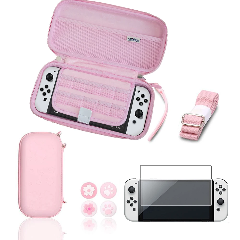 Переключатель Oled розовый чехол для переноски Сакура защитная сумка Водонепроницаемый Милые захваты для большого пальца защита для экрана ...
Переключатель Oled розовый чехол для переноски Сакура защитная сумка Водонепроницаемый Милые захваты для большого пальца защита для экрана ...