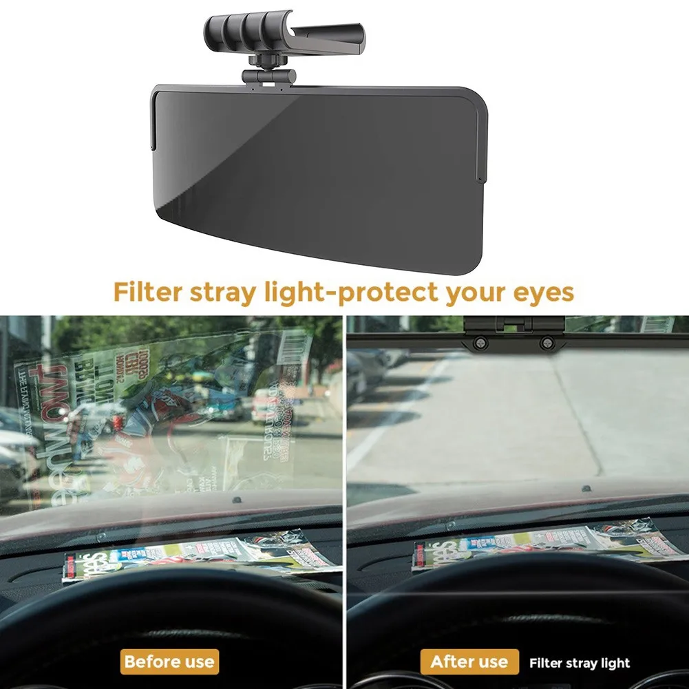 Universal Polarized Car Sunshade Adjustable Swivel Attachment Anti Glare Clear Vision Car Interior Decoration Sun Visor
Universal Polarized Car Sunshade Adjustable Swivel Attachment Anti Glare Clear Vision Car Interior Decoration Sun Visor